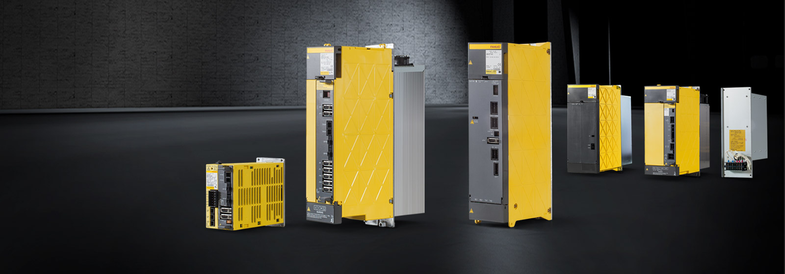 Range overview of FANUC amplifiers