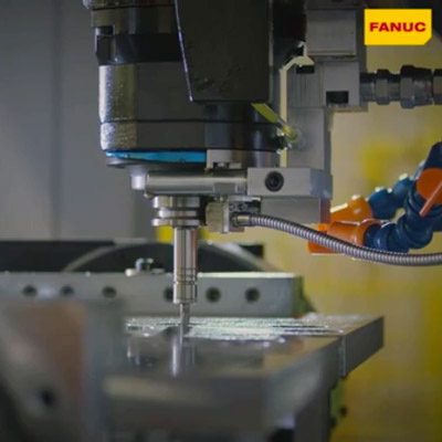 High-speed milling and drilling with FANUC's ROBODRILL