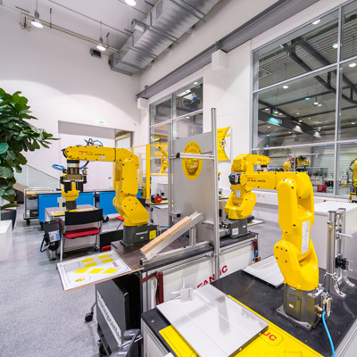 FANUC training academy for factory 