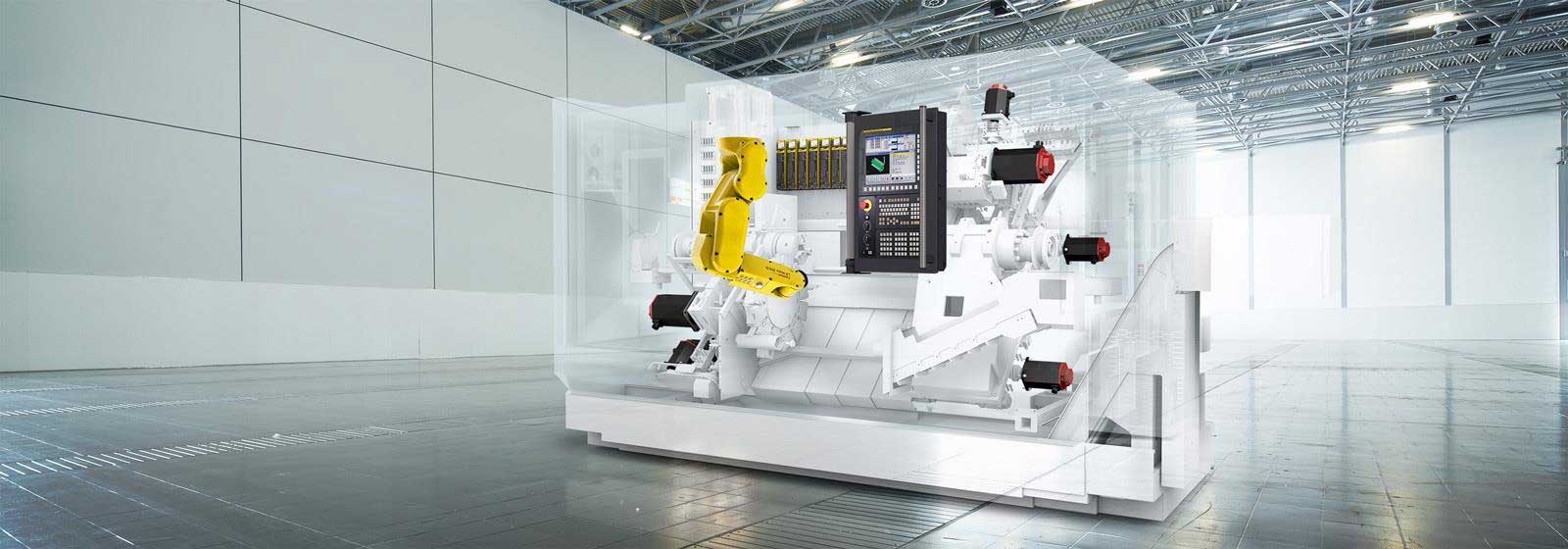 CNC ghost machine with FANUC products