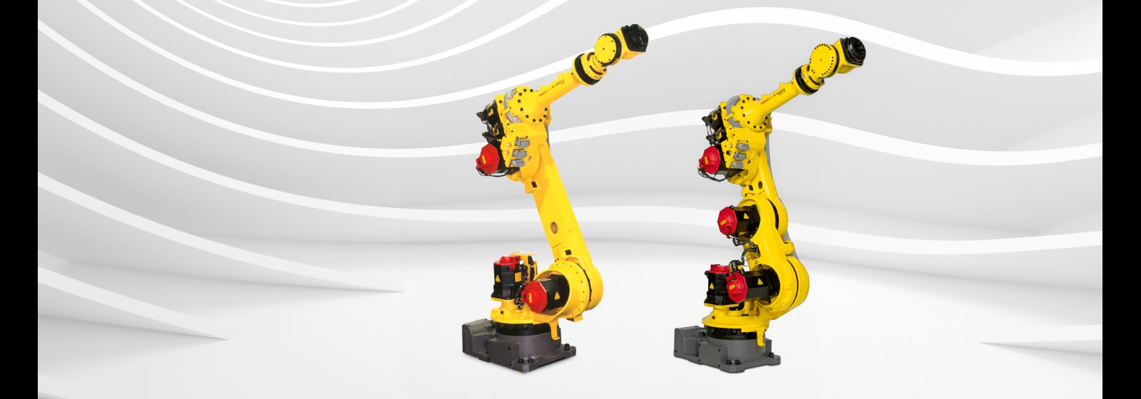 3 FANUC R-1000 industrial robots